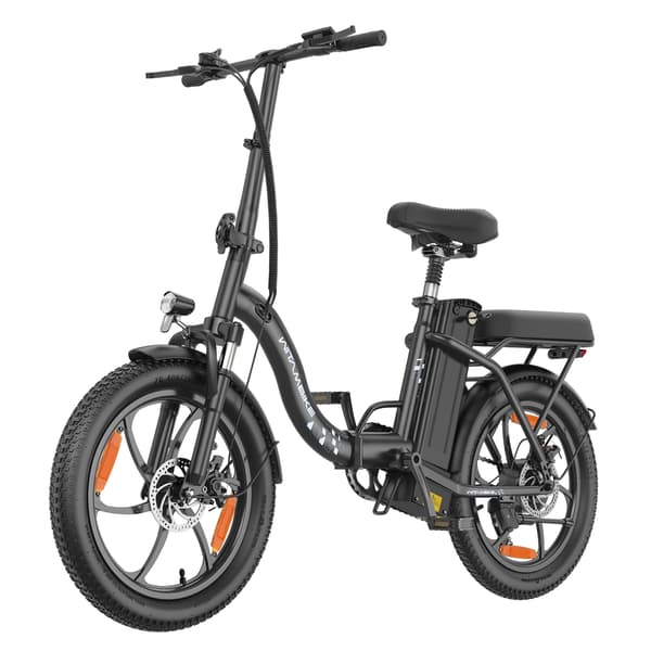 Sammenklappelig Elcykel Witambike C16, 20\" 48V 16Ah, Sort