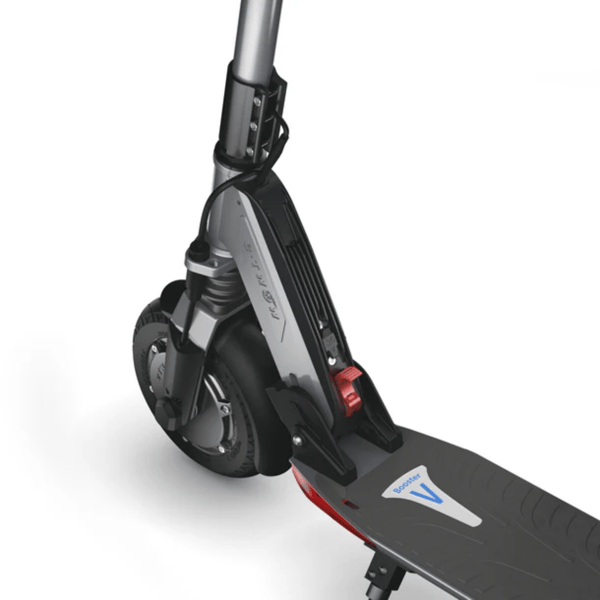Sammenfoldelig Urban El-Scooter E-TWOW Booster, Ultralet, Affjedring, Grå