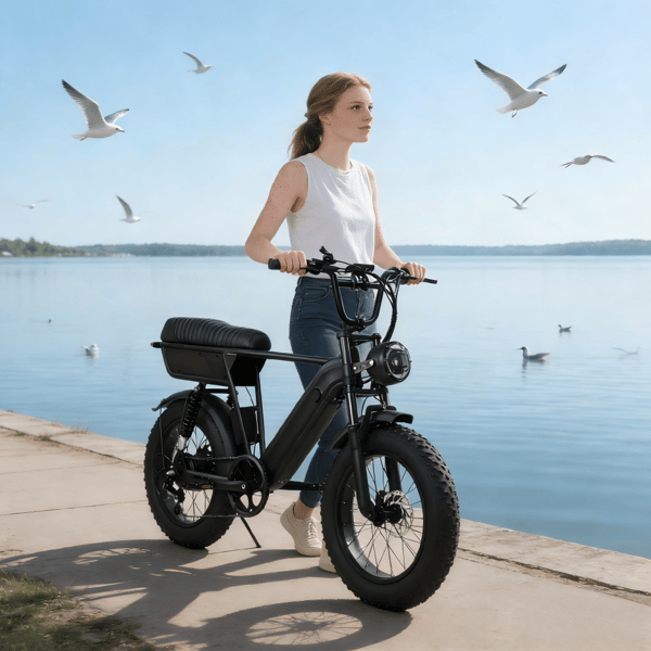 YANGOR Y20 PLUS 20\" Fat Tire Elcykel Hydrauliska Bromsar, Grå