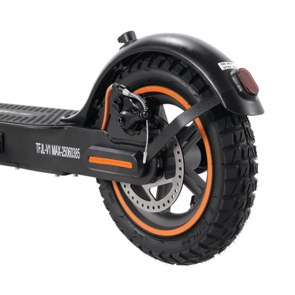 El-løbehjul TWOFISH V1 MAX, 10", foldbar, sort