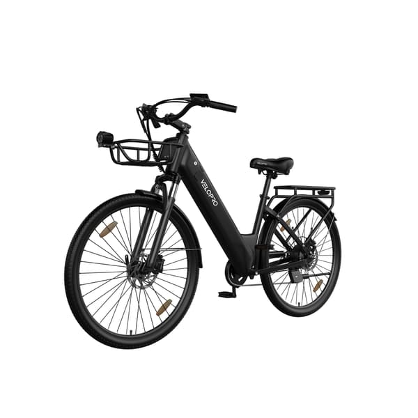 Elcykel 250W Velopro C1PRO, 36V 18Ah, Svart