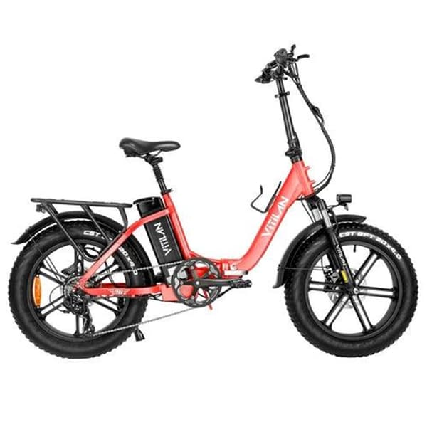 Vitilan U7 2.0 Sammenklappelig Elcykel - 20" - Step-thru - Pink