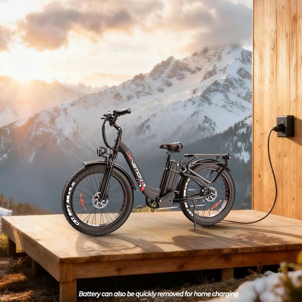 Elcykel DRVETION CTR26, Samsung Batteri, Sort