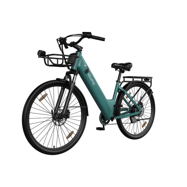 Elcykel 250W Velopro C1PRO, 36V 18Ah, Blå