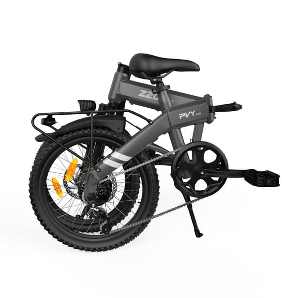 PVY Z20 PRO EVO Lightweight E-Bike with Torque Sensor & 120 km Range, Gray