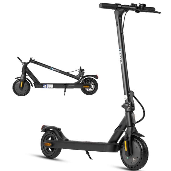 Sammenklappelig El-Scooter Leawin E5 PRO, 8,5" Solide Dæk, App-Kontrol, Sort
