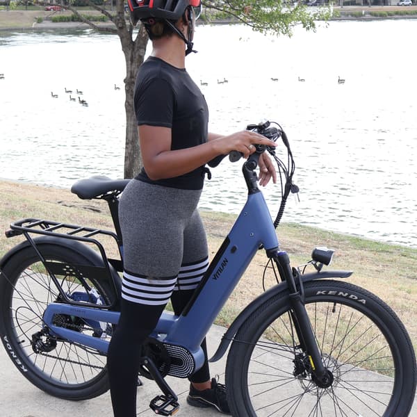 VITILAN L5 Urban Commuter Elcykel - Momentsensor - Blå