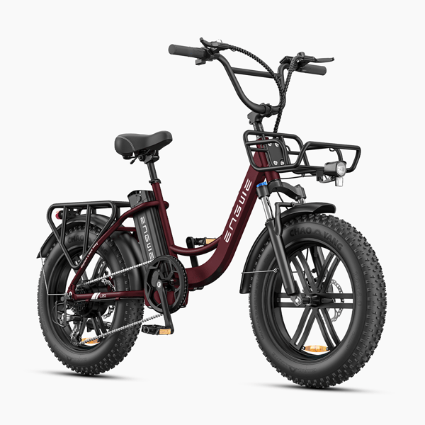 El-bycykel ENGWE L20 BOOST, Step-Thru, Rød