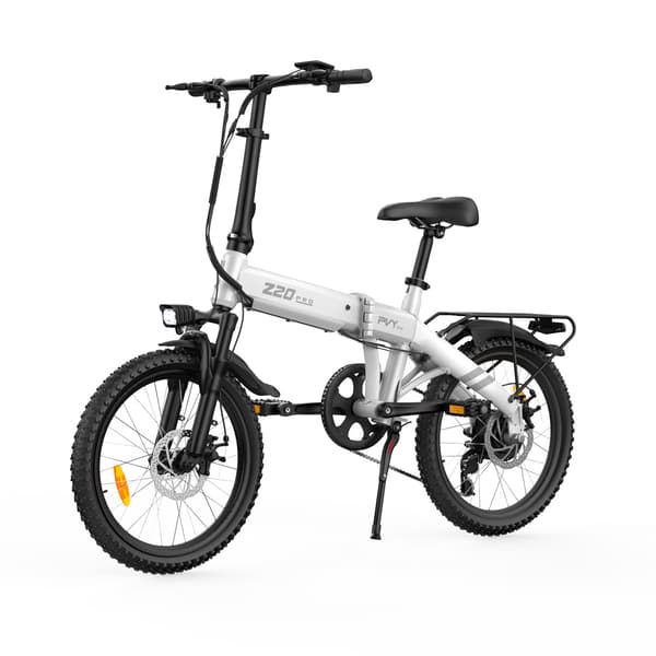 PVY Z20 PRO EVO Lightweight E-Bike with Torque Sensor & 120 km Range, White
