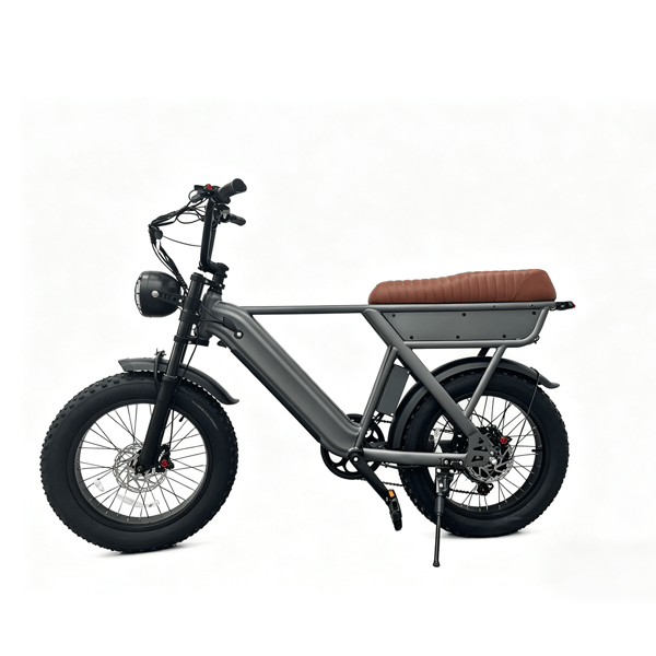YANGOR Y20 Elcykel 20\" Fat Tyres 48V 15Ah 7-Gear, Grå
