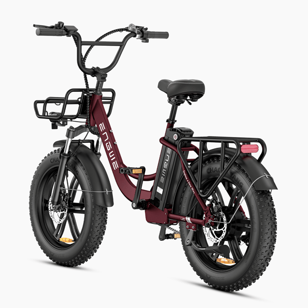El-bycykel ENGWE L20 BOOST, Step-Thru, Rød