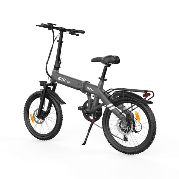 PVY Z20 PRO EVO Lightweight E-Bike with Torque Sensor & 120 km Range, Gray