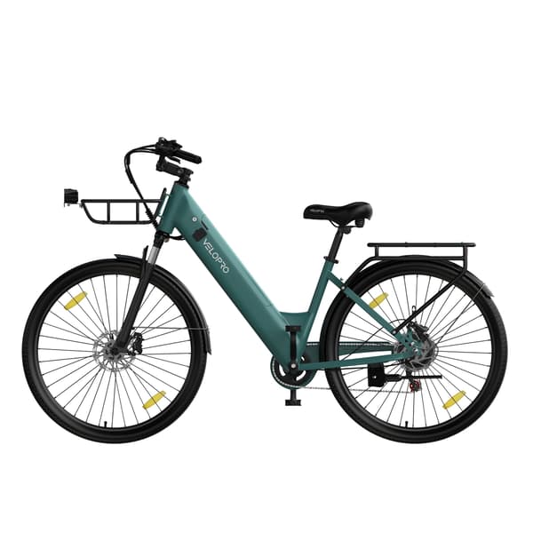 Elcykel 250W Velopro C1PRO, 36V 18Ah, Blå