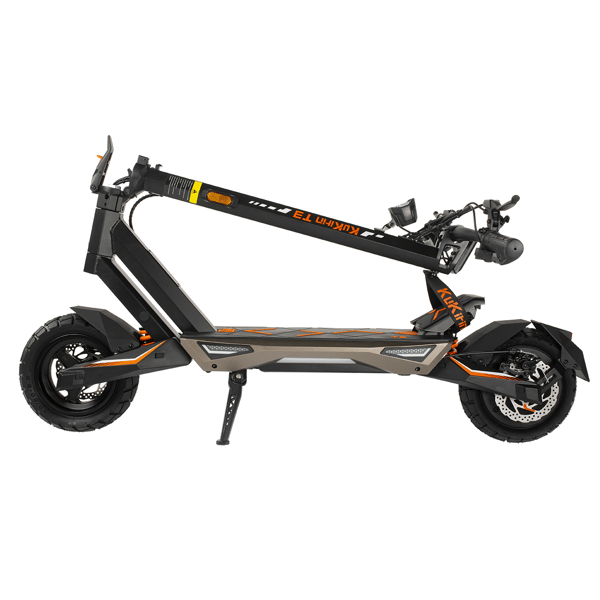El-scooter KuKirin T3, 10" vakuumdæk, sort