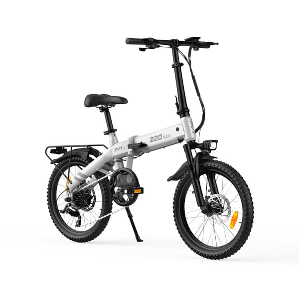 PVY Z20 PRO EVO Lightweight E-Bike with Torque Sensor & 120 km Range, White
