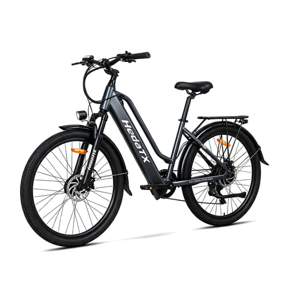 Elcykel HedaTX TX2, 768Wh, 7 växlar, grå
