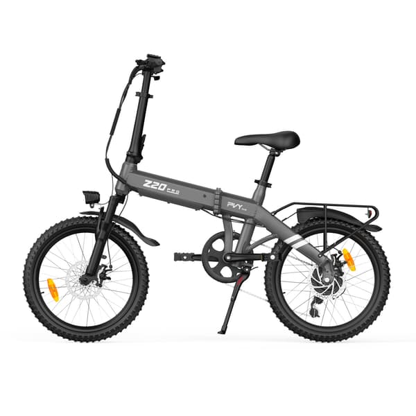 PVY Z20 PRO EVO Lightweight E-Bike with Torque Sensor & 120 km Range, Gray