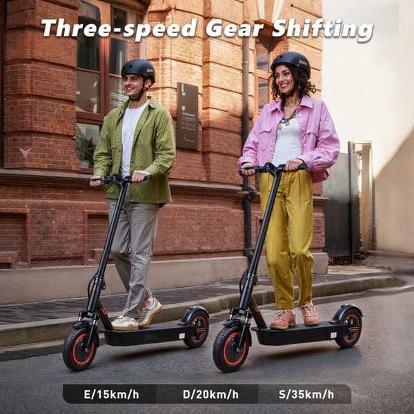 El-scooter SUNNIGOO N7MAX, 36V 13Ah batteri, 10", app-styring, sort