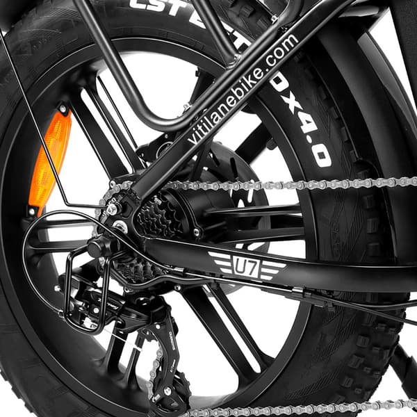 Vitilan U7 2.0 Sammenklappelig Elcykel - 20" - Step-thru - Hvid