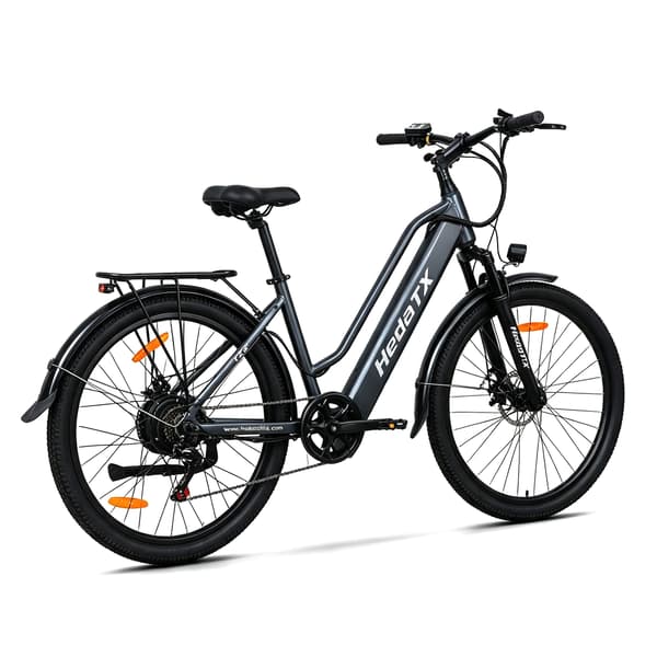Elcykel HedaTX TX2, 768Wh, 7 växlar, grå
