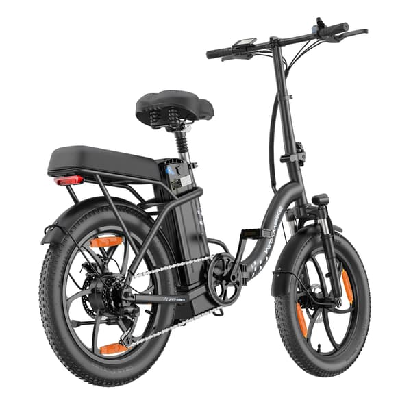 Sammenklappelig Elcykel Witambike C16, 20\" 48V 16Ah, Sort