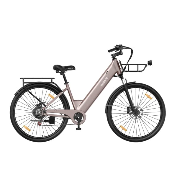 Elcykel 250W Velopro C1PRO, 36V 18Ah, Champagne