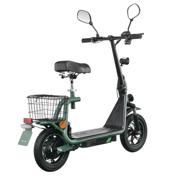 Elscooter TWOFISH M5 Pro-E, 12", 48V 13Ah Batteri, Grön