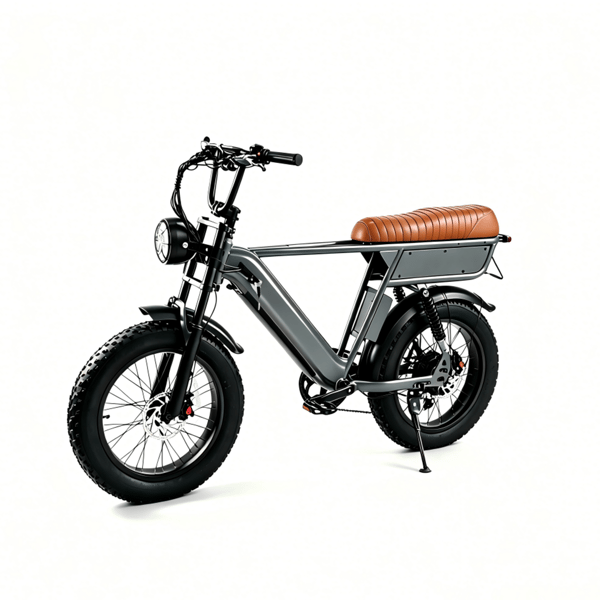 YANGOR Y20 PLUS 20\" Fat Tire Elcykel Hydrauliska Bromsar, Grå