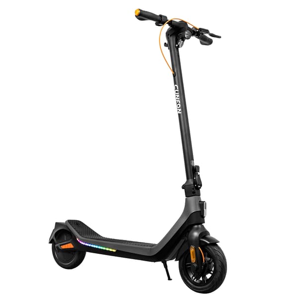 El-scooter CUNFON RS300, Letvægts, 10", Sort