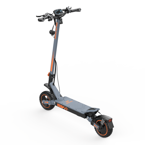 Sammenklappelig El-Scooter IWAFO IS2PRO, Off-Road, Sort