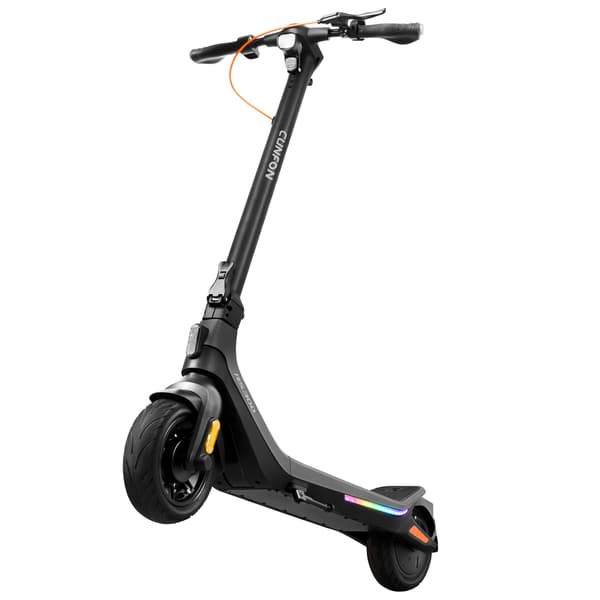El-scooter CUNFON RS300, Letvægts, 10", Sort