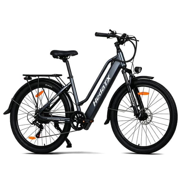 Elcykel HedaTX TX2, 768Wh, 7 växlar, grå