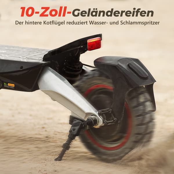 El-løbehjul Circooter R3, foderbar, maks. 20 km/t, sort