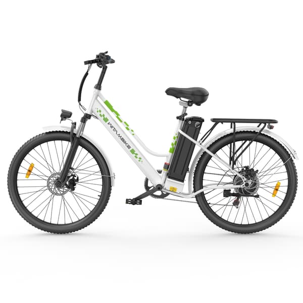 Elcykel Witambike C26, 250W 26\" 80km Räckvidd, Vit