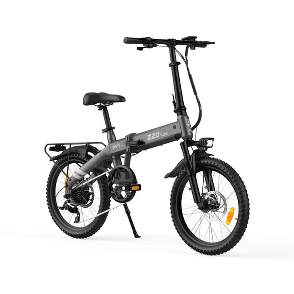 PVY Z20 PRO EVO Lightweight E-Bike with Torque Sensor & 120 km Range, Gray
