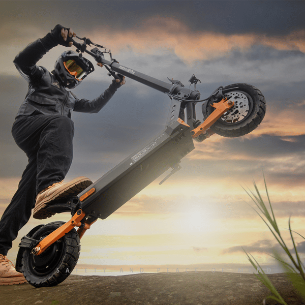 Electric Scooter KUKIRIN G2 PRO-ABE, Max 20 km/h, 65km Range, Black