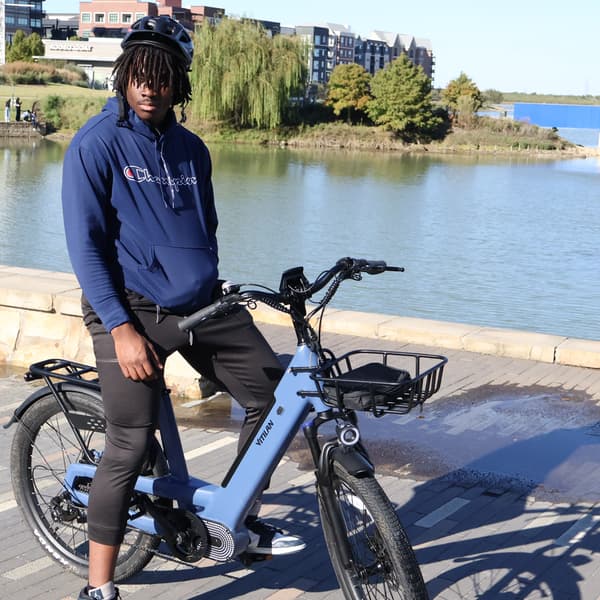 VITILAN L5 Urban Commuter Elcykel - Momentsensor - Blå