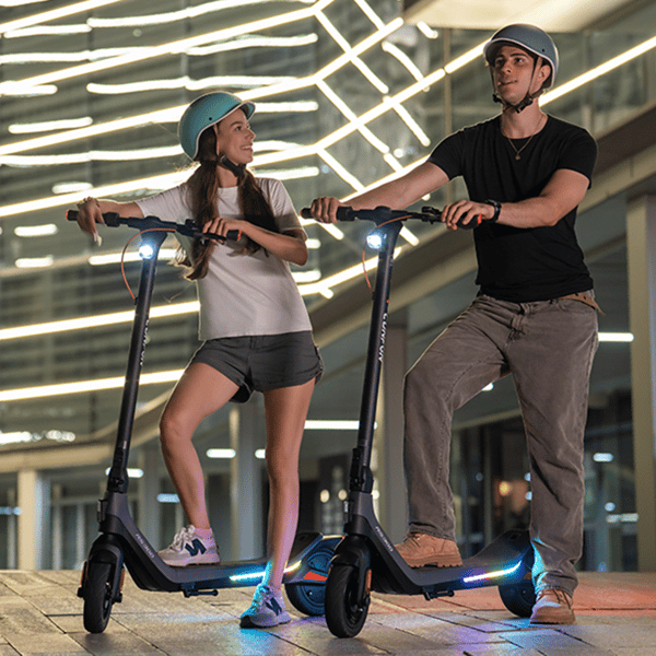 El-scooter CUNFON RS300, Letvægts, 10", Sort
