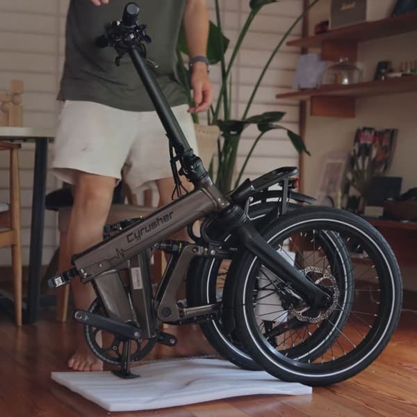 Sammenklappelig elcykel Cyrusher Sonder, Grå