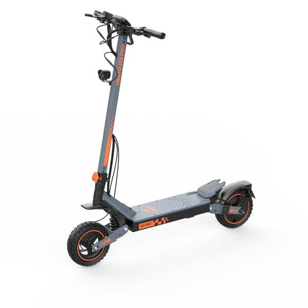 Sammenklappelig El-Scooter IWAFO IS2PRO, Off-Road, Sort