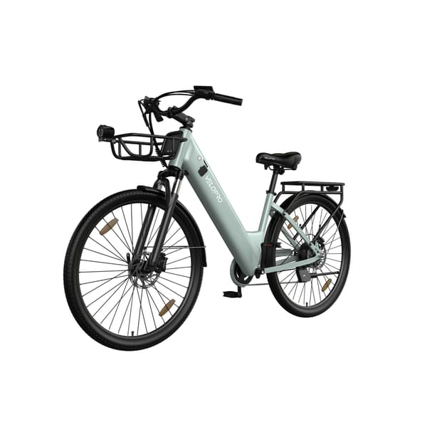 Elcykel 250W Velopro C1PRO, 36V 18Ah, Grön