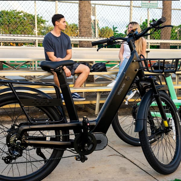 VITILAN L5 Urban Commuter Elcykel - Momentsensor - Sort