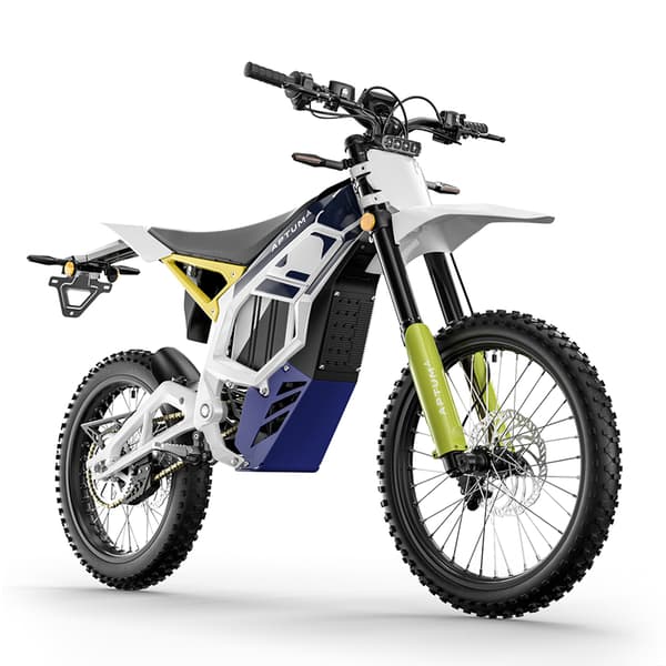 Aptum EEC L3e-A1 Elmotorcykel med LG-batteri, Vit