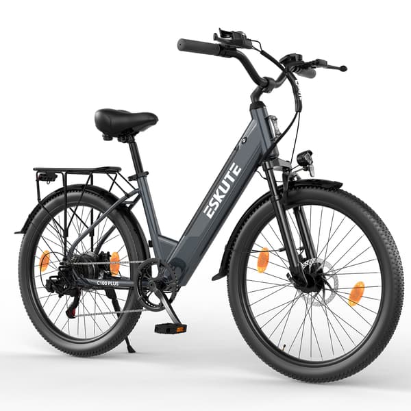 Elcykel Eskute C100 Plus, by- og pendlercykel til voksne