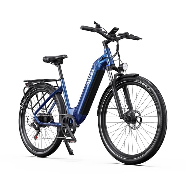 Elcykel OneSport OT 05, 27,5", support-app, Blå