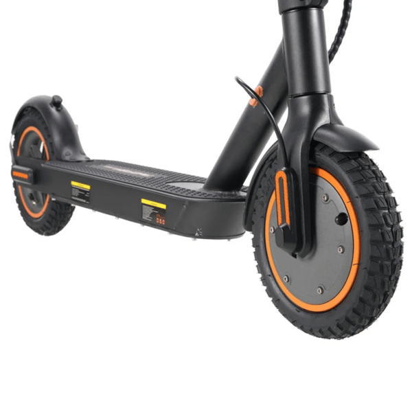 El-løbehjul TWOFISH V1 MAX, 10", foldbar, sort