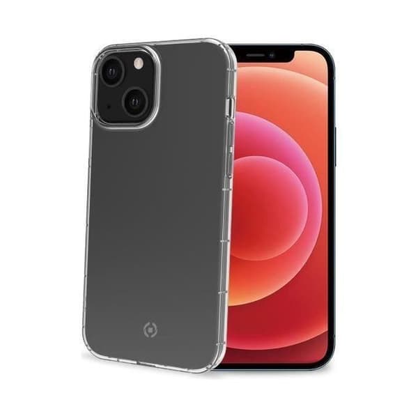 Celly Hexagonal iPhone 14 Fodral Transparent