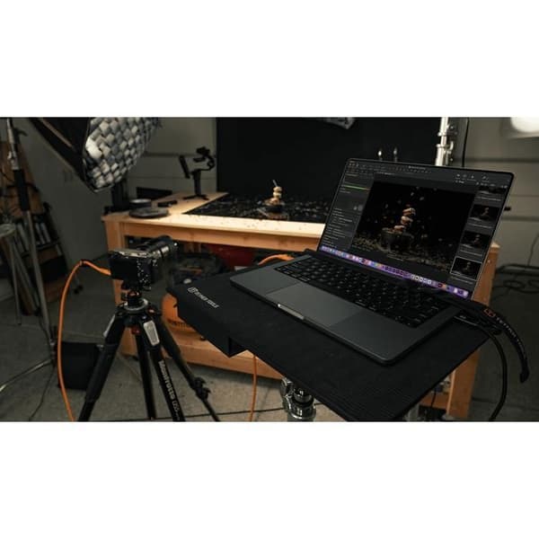 Tether Tools TetherPro Optima 10G USB-C, 9,4 m (31 ft), Rak till Rak, Orange hög synlighet