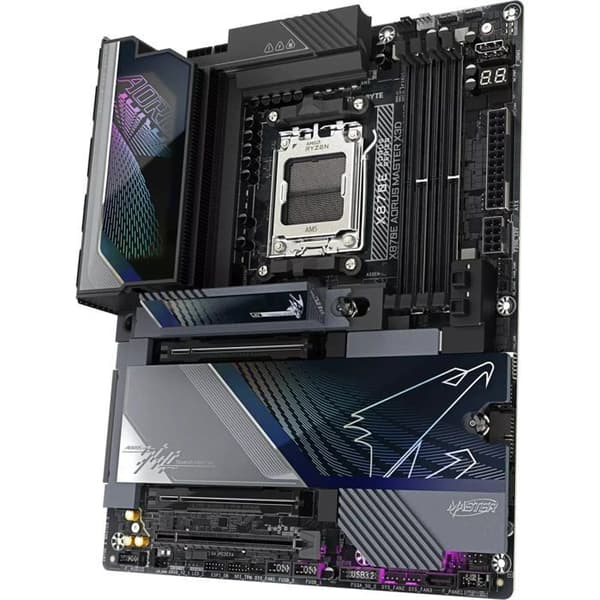 ATX-moderkort - Gigabyte - Socket AM5 - Chipset AMD X870E - DDR5-minne - Minne hastighet 9000 (OC)