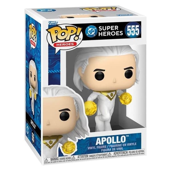 Funko - DC Comics Superhjältar - Figur POP! Hjältar Apollo GD 9 cm
